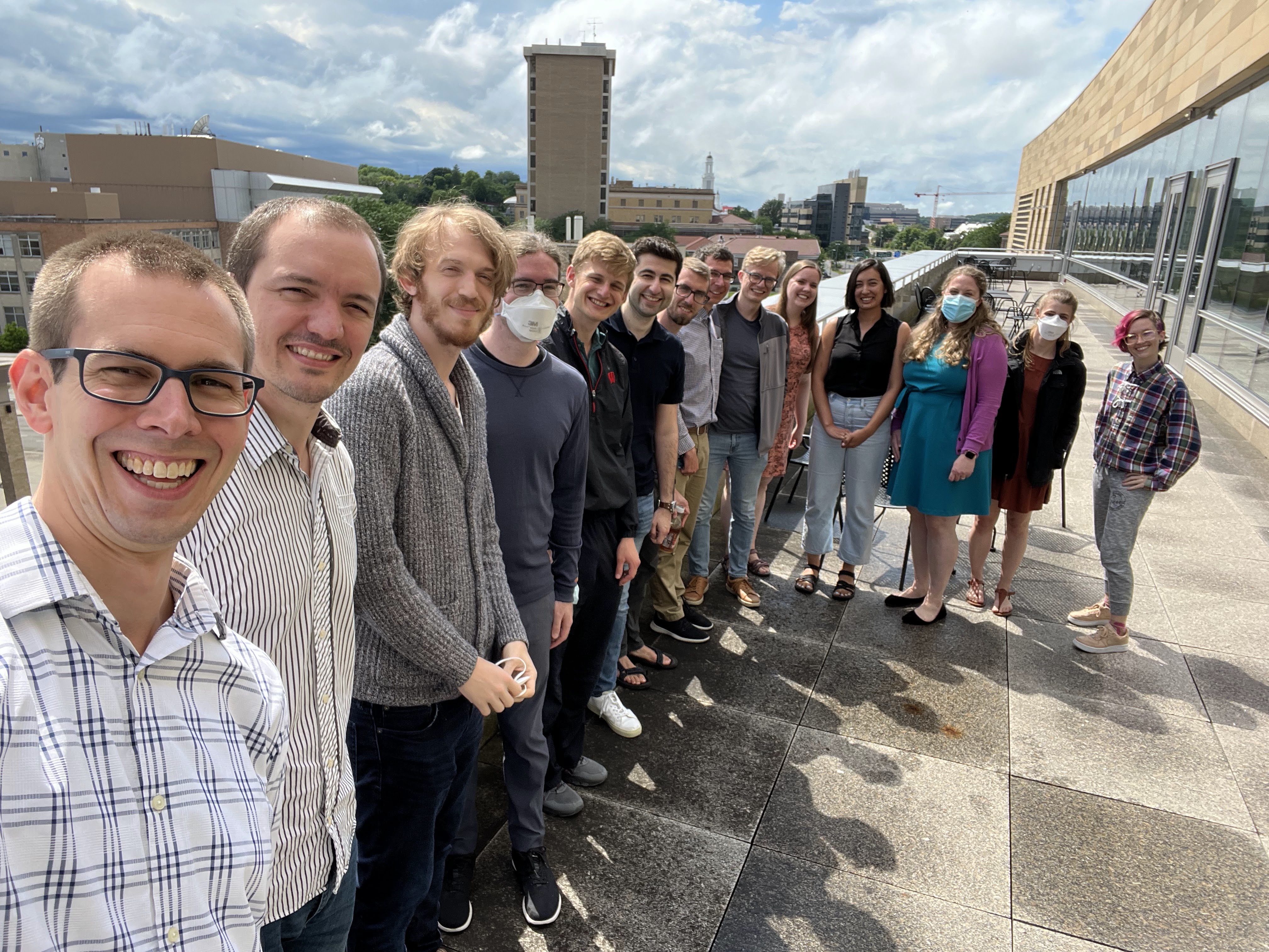 July 2022 Greene-Gitter lab retreat photo